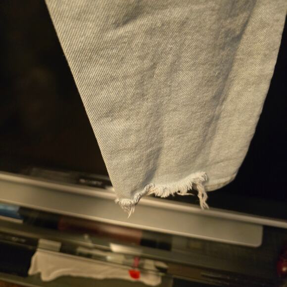 CQY Light Wash High Rise Straight Leg Jeans - Picture 4 of 9